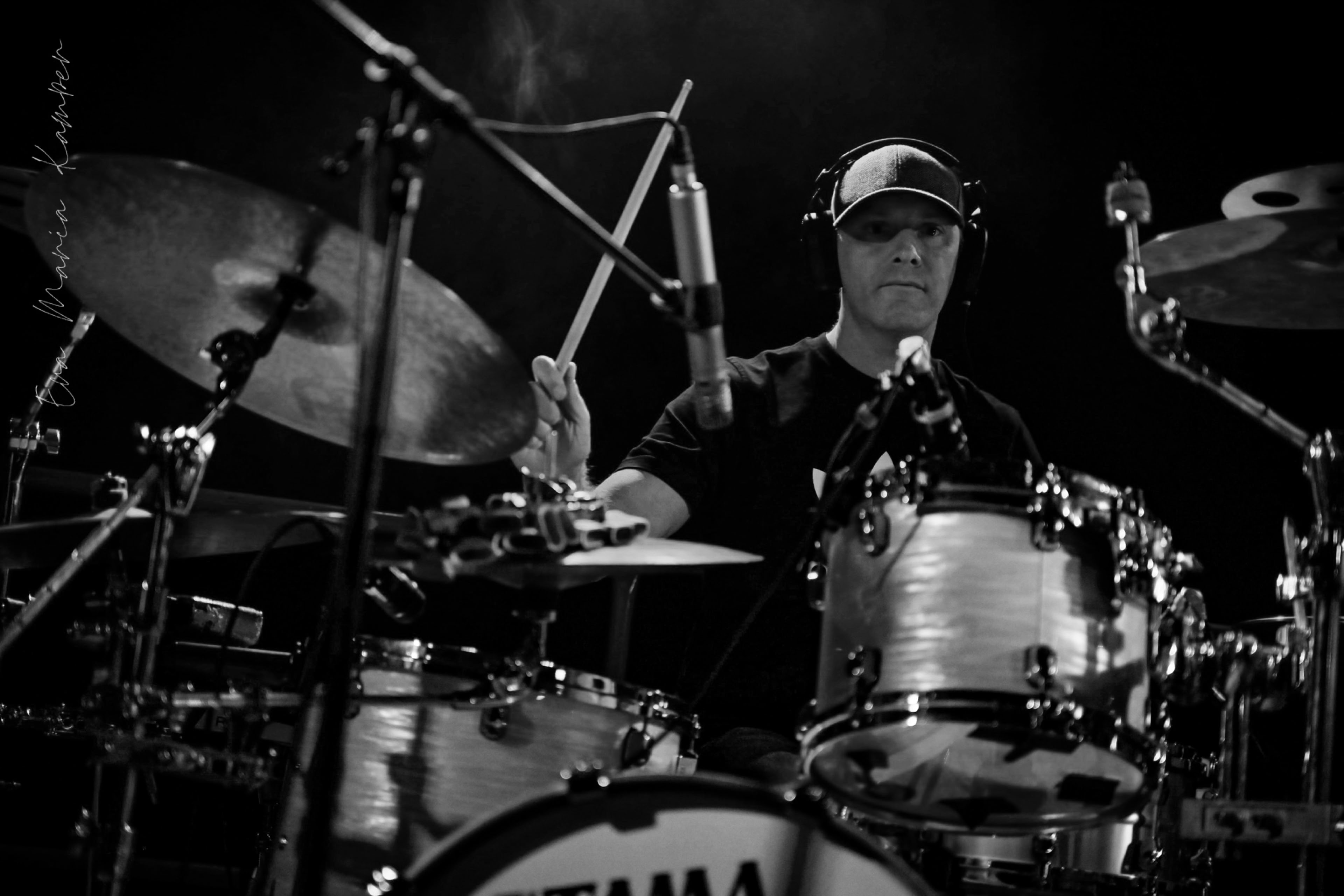 Stefan Emser bei Studioaufnahmen